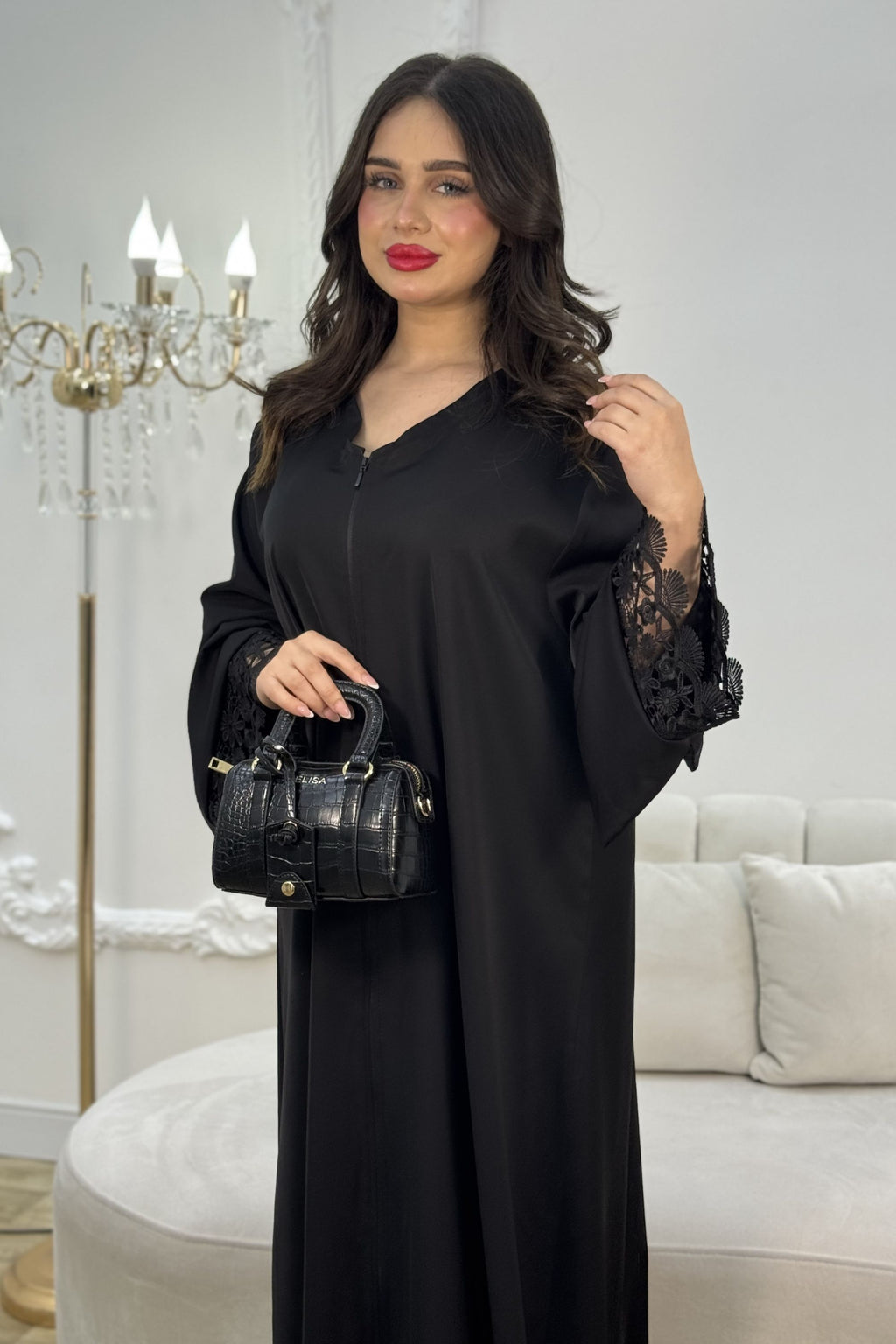 👑 ABAYA Black Queen